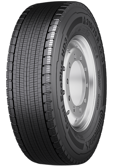 CONTINENTAL 315/70R22.5 154/150L ECOPLUS HD3